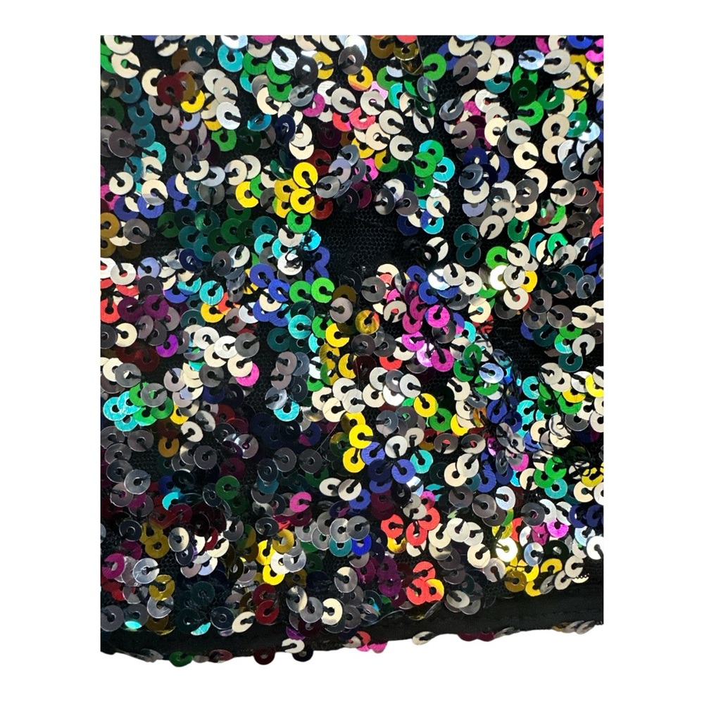 Anthropologie Multicolor Sequin Wide-Leg Jumpsuit - Picture 10 of 11
